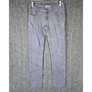 Iris Jeans Pants Womens 9 Modern Vintage Gray Stretch Skinny Denim IP1040 EUC